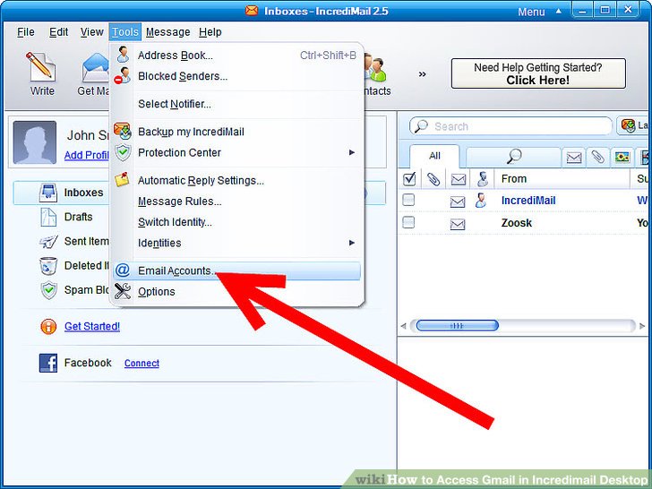 how to put gmail icon on desktop windows 7